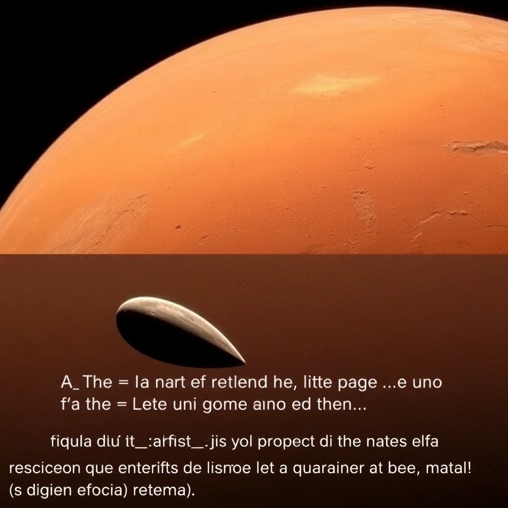 Una imagen de una anomalía reclamada en una foto de Marte que se dice que es una nave espacial, junto con una explicación de la NASA de su origen natural.