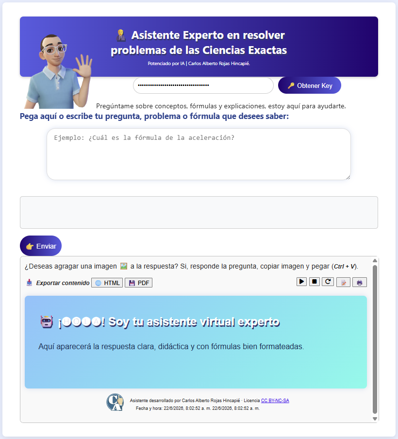 ChatBot Asistente Experto